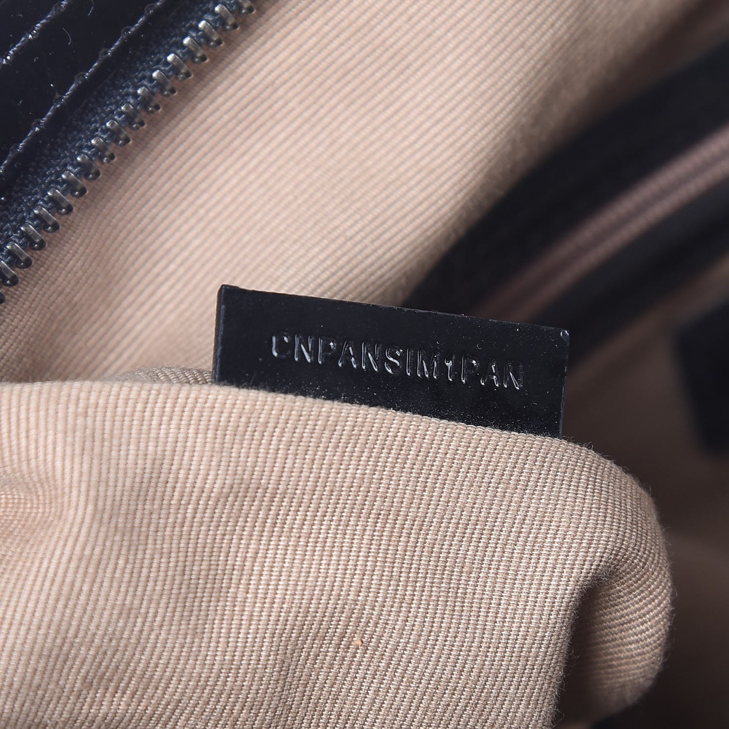 Supernova Check Tote Black