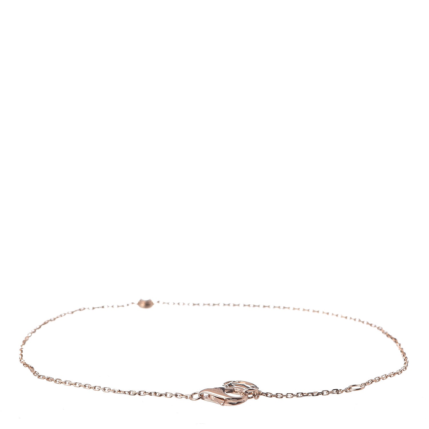 Cartier 18K Pink Gold Diamond XS D'Amour Bracelet 3 of 5