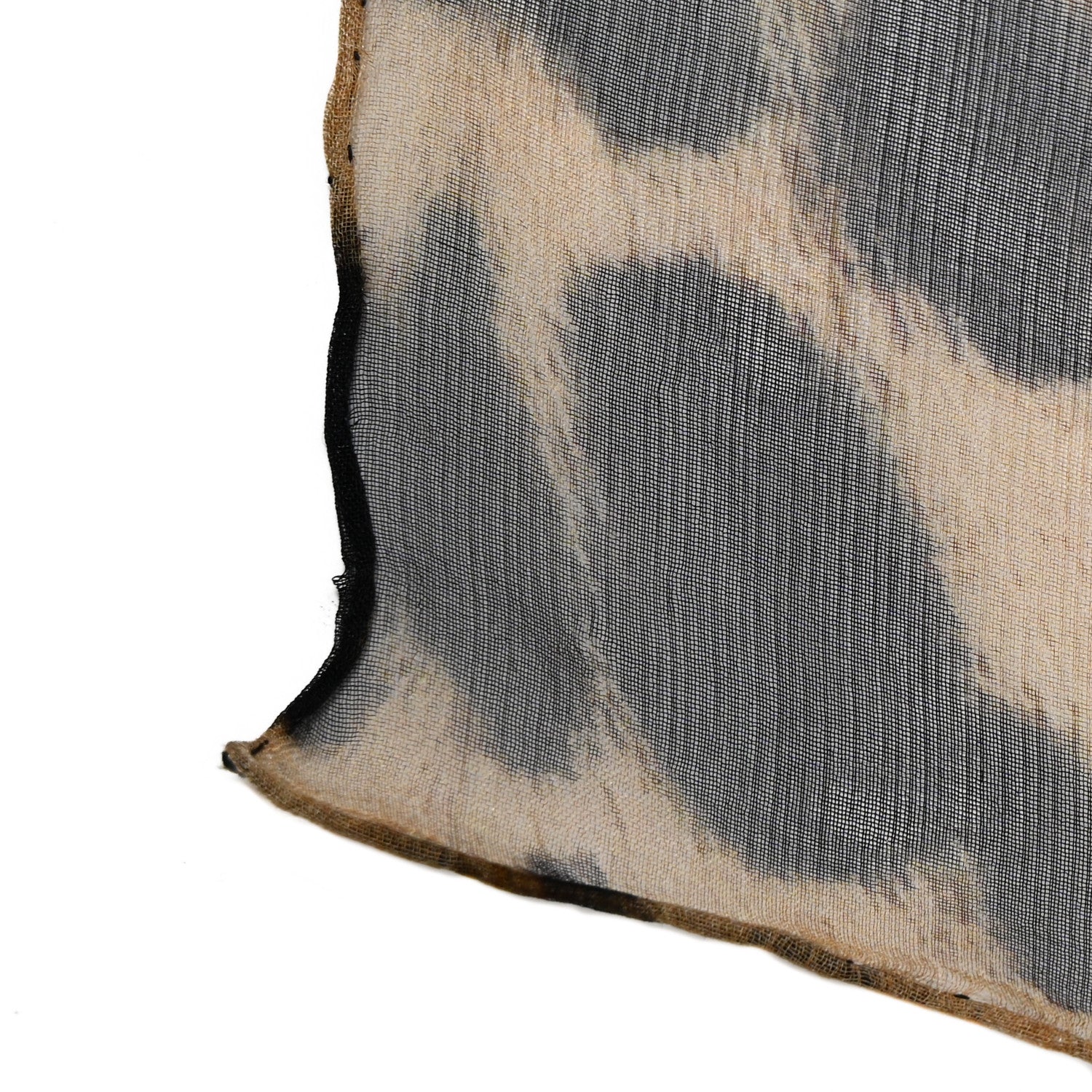 Alexander McQueen Silk Chiffon Leopard Skull Scarf Brown 6 of 11