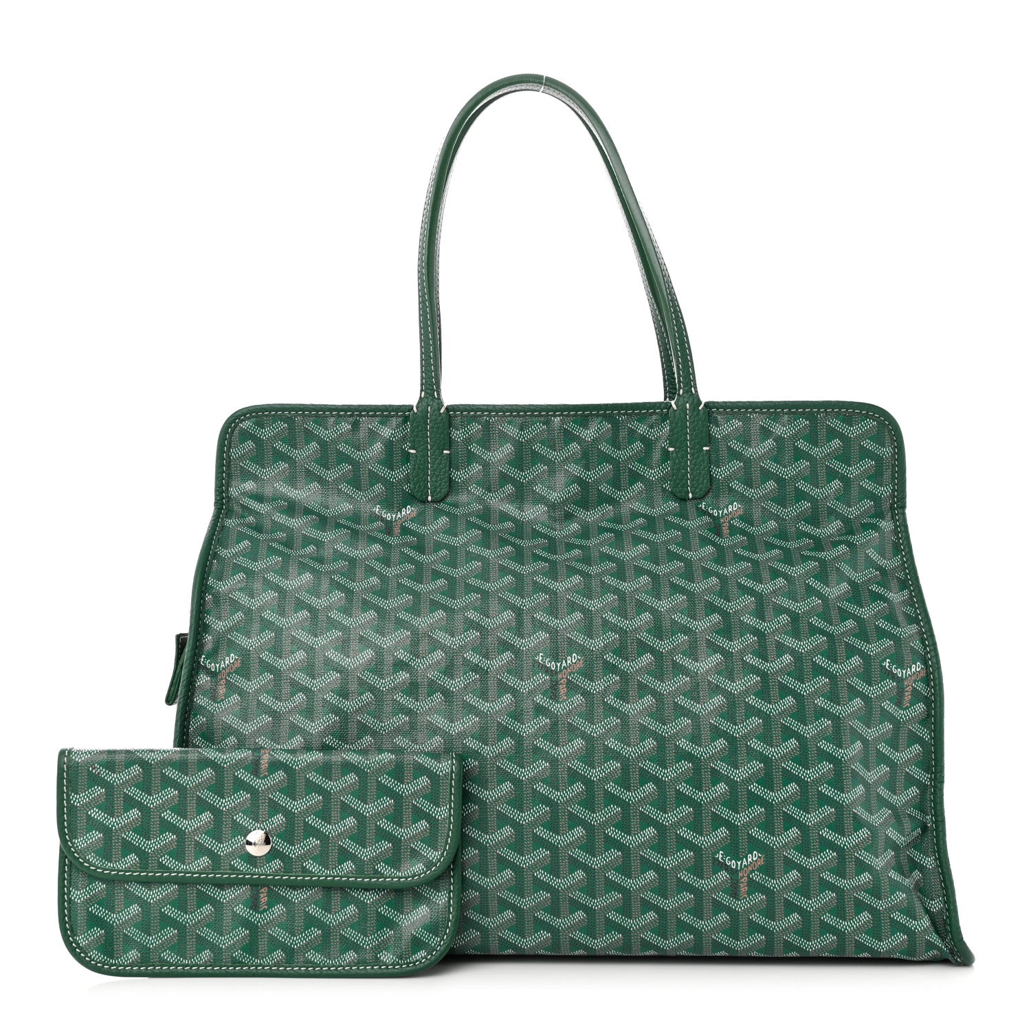 Goyard Goyardine Sac Hardy Pet Carrier PM Green 1 of 11