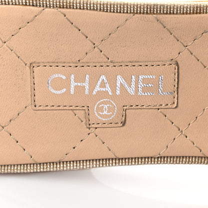 Chanel Lambskin Quilted Turn Lock CC Platform Mule 40 Beige 7 of 12