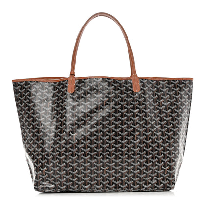 Goyard Goyardine Saint Louis GM Black Gold 3 of 11