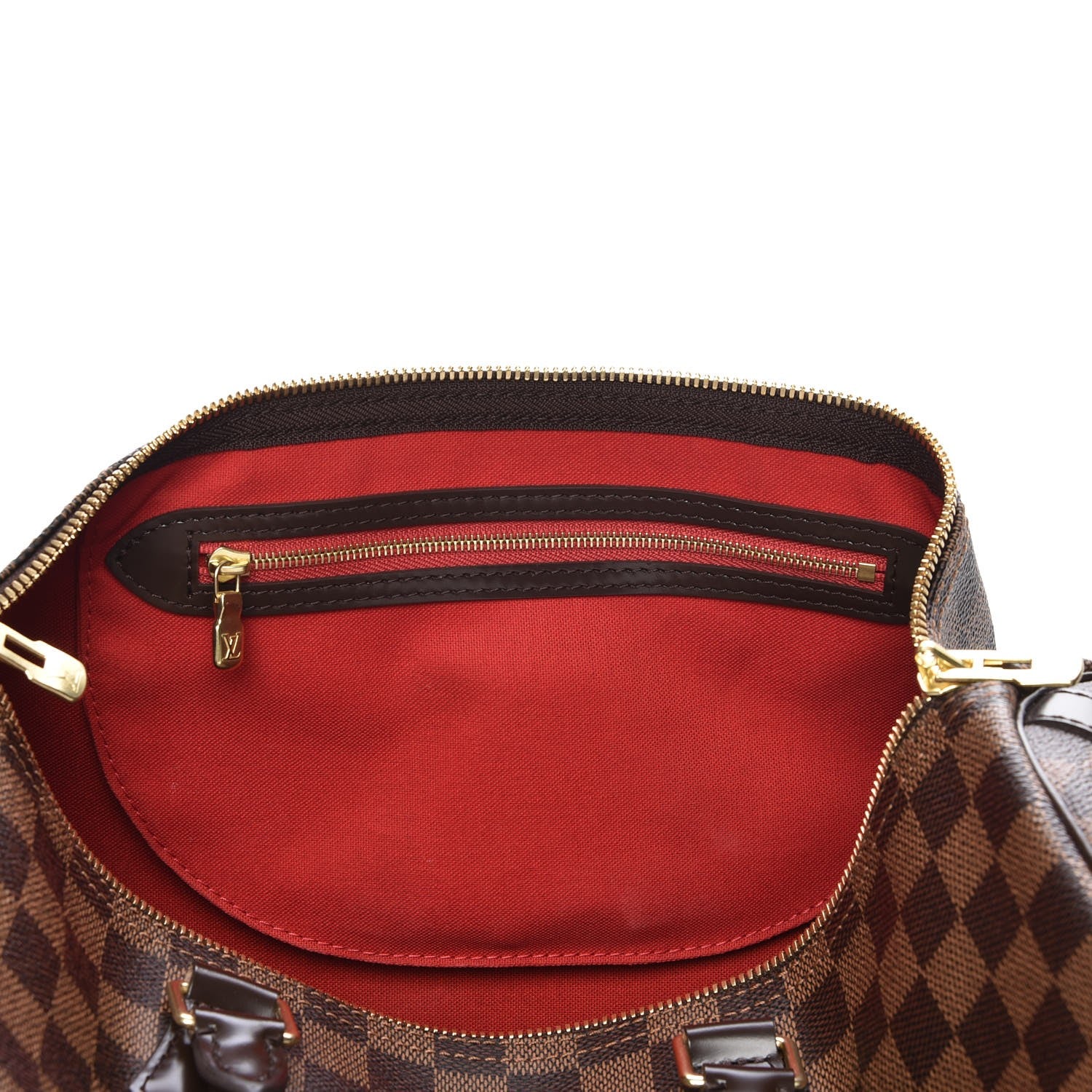 Louis Vuitton Damier Ebene Speedy Bandouliere 35 10 of 10