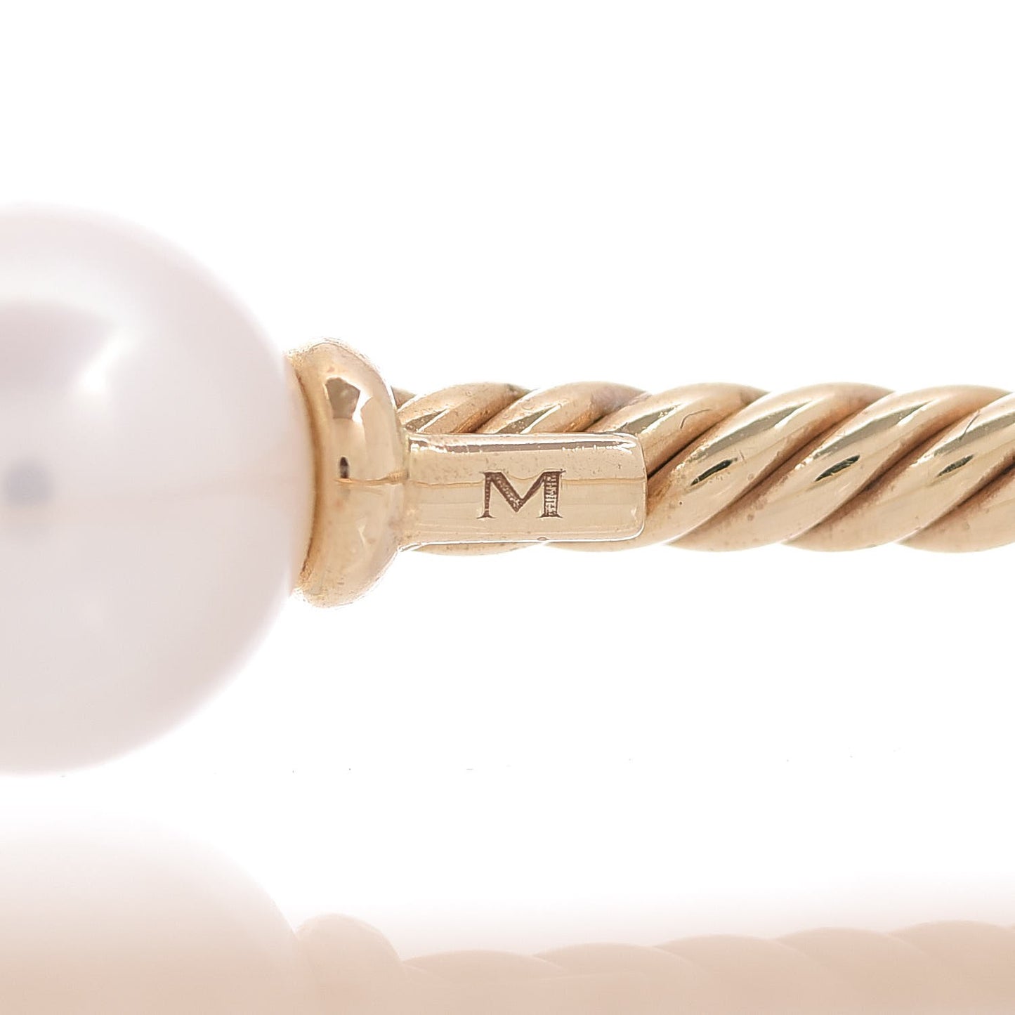 18K Yellow Gold Pearl 8.5mm Solari Bracelet