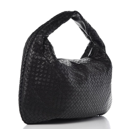 Bottega Veneta Nappa Intrecciato Large Veneta Hobo Black 3 of 9