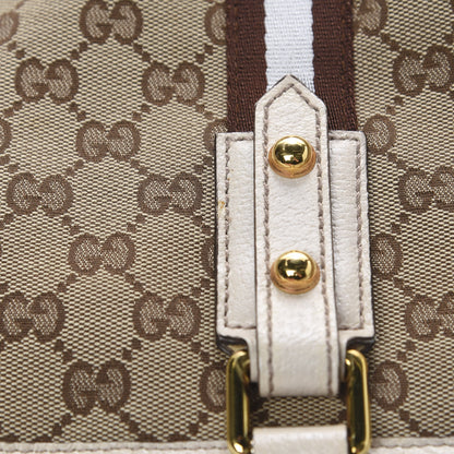 Gucci Monogram Medium Jolicoeur Tote Beige 10 of 20