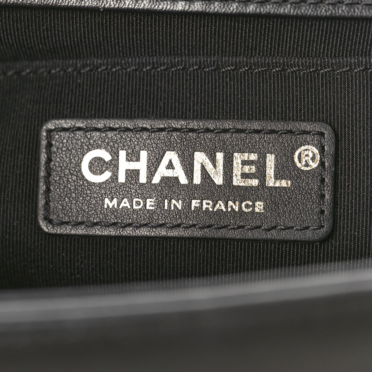 Chanel Lambskin Quilted Medium Boy Flap Black 6 of 12