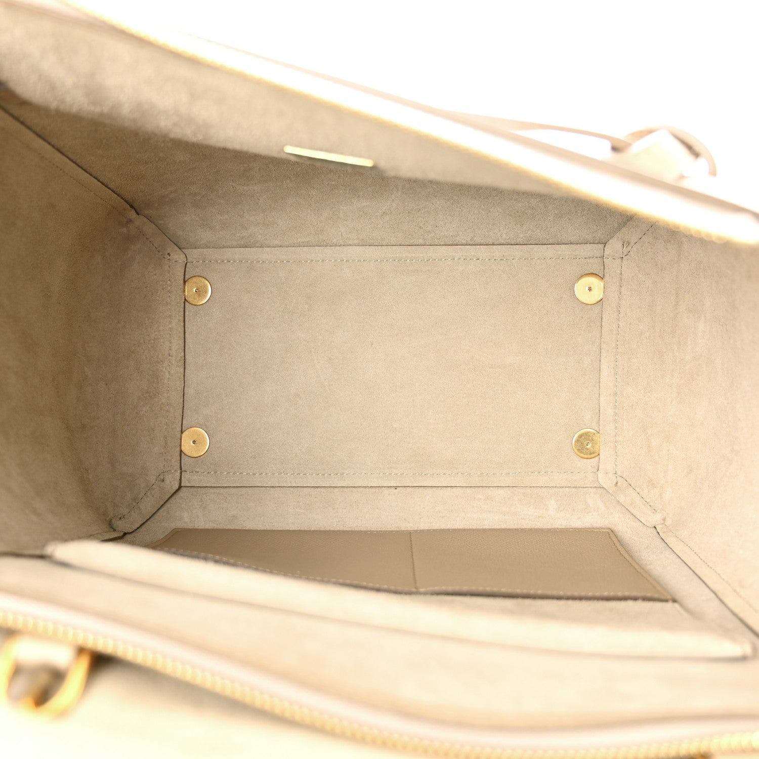 Celine Grained Calfskin Mini Belt Bag Light Taupe 5 of 11