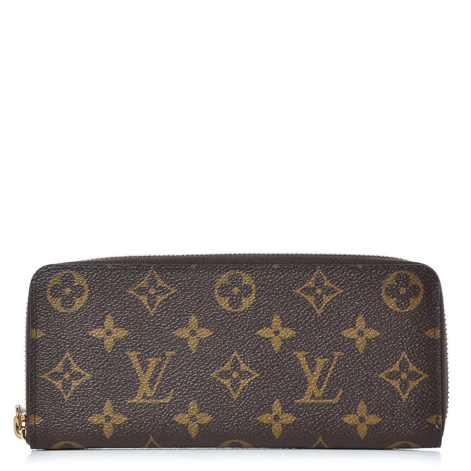 Louis Vuitton Monogram Clemence Wallet Rose Ballerine 1 of 8
