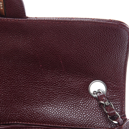 Chanel Caviar Quilted East West Flap Bordeaux 12 of 12