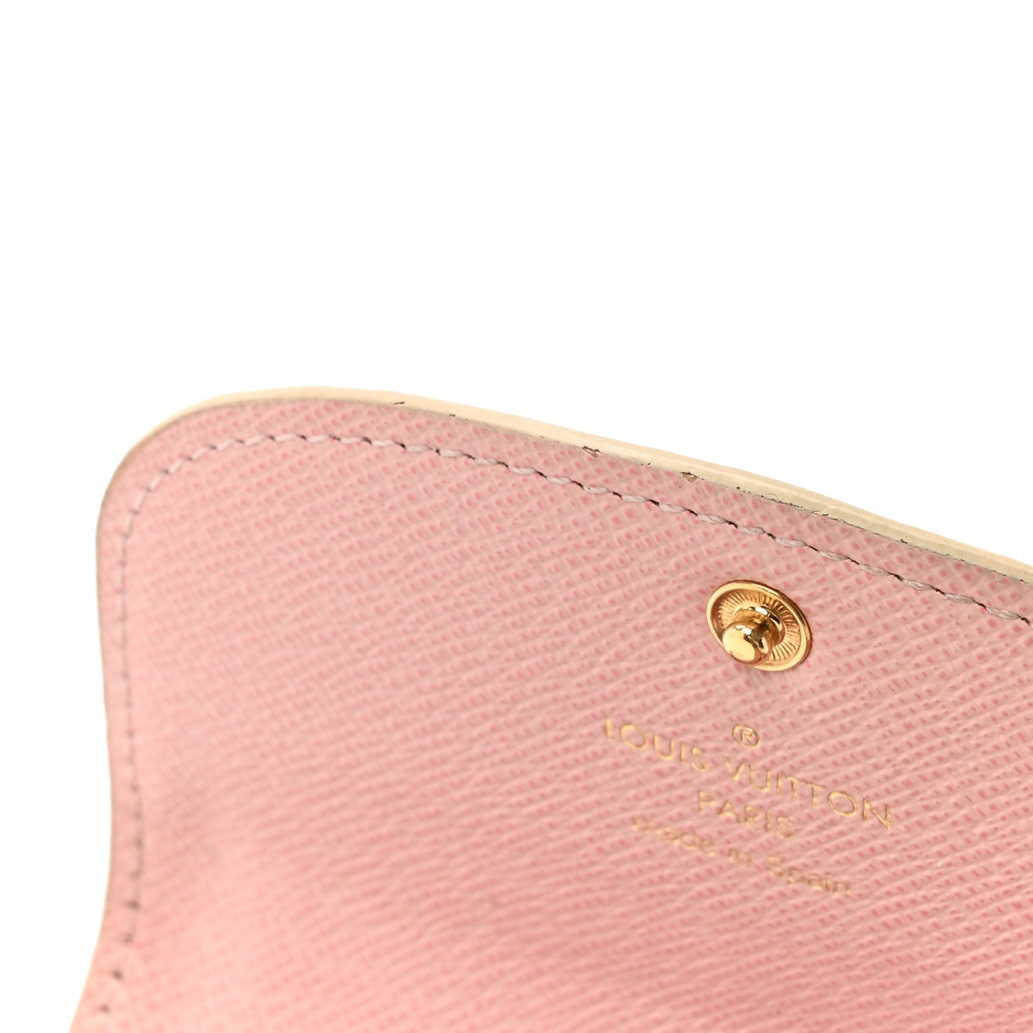 Louis Vuitton Damier Azur Rosalie Coin Purse Rose Ballerine 11 of 11