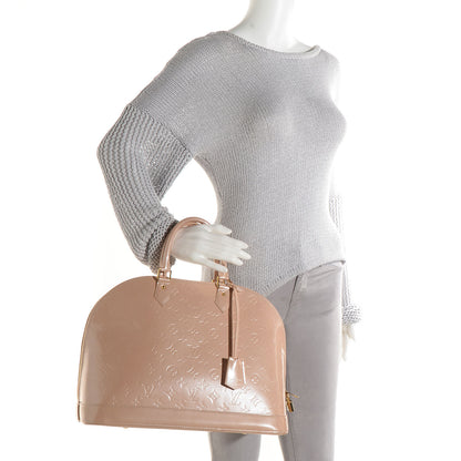 Louis Vuitton Vernis Alma GM Rose Florentin 2 of 7