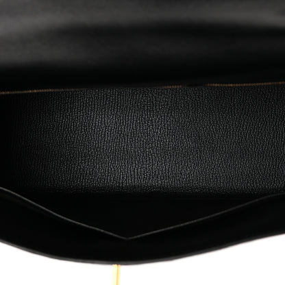 Hermes Box Kelly Retourne 32  Black 5 of 10
