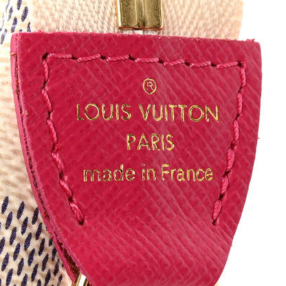 Louis Vuitton Damier Azur 2021 Christmas Animation Hollywood Mini Pochette Accessories Fuchsia 6 of 8