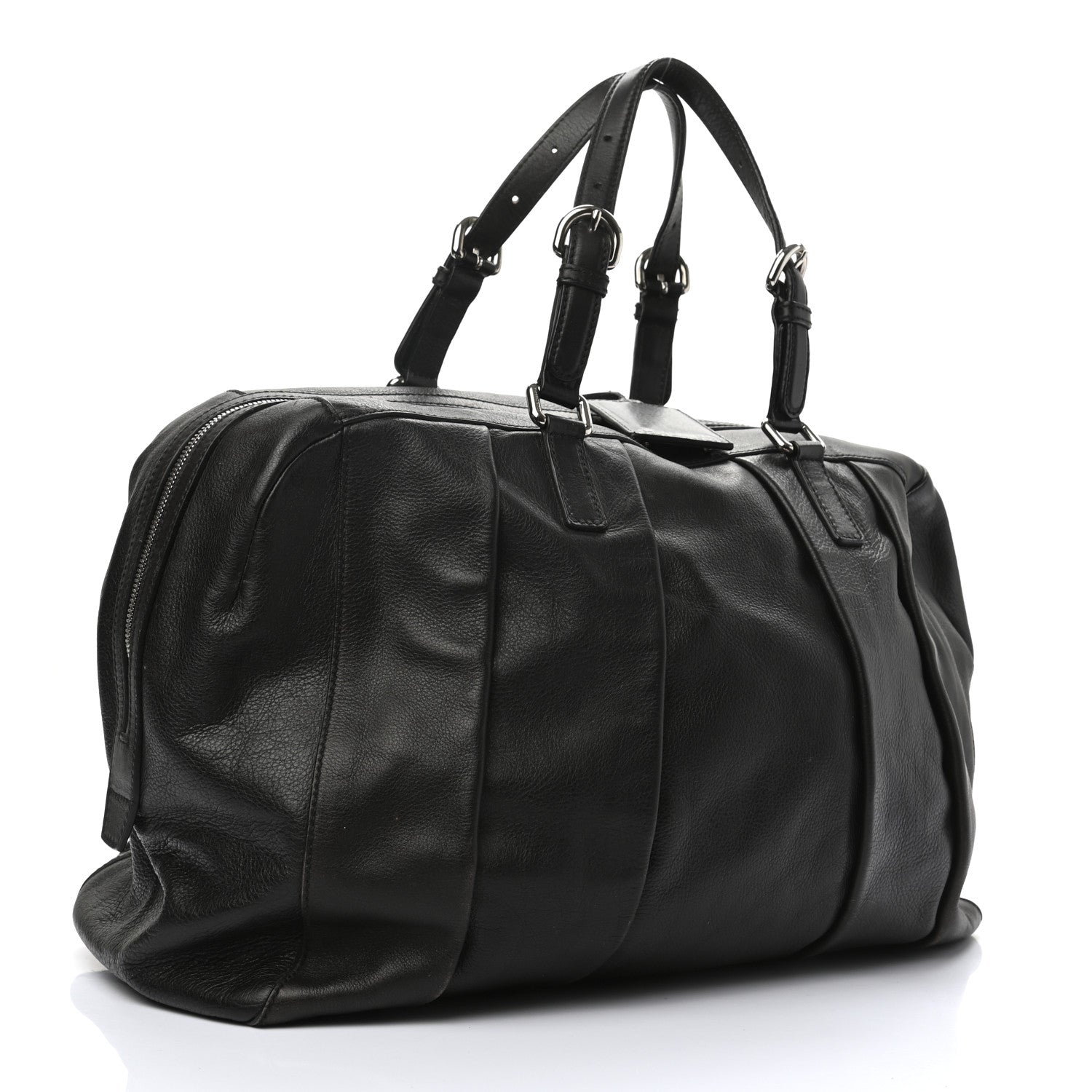 Dolce & Gabbana Calfskin Miss Madison Duffle Bag Black 2 of 8
