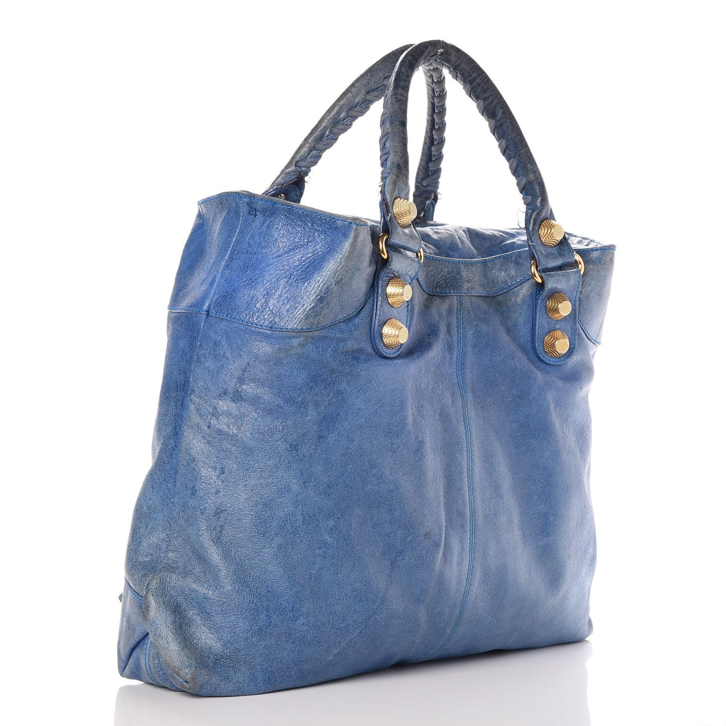 Chevre Giant 21 Gold Hardware Brief French Bleu