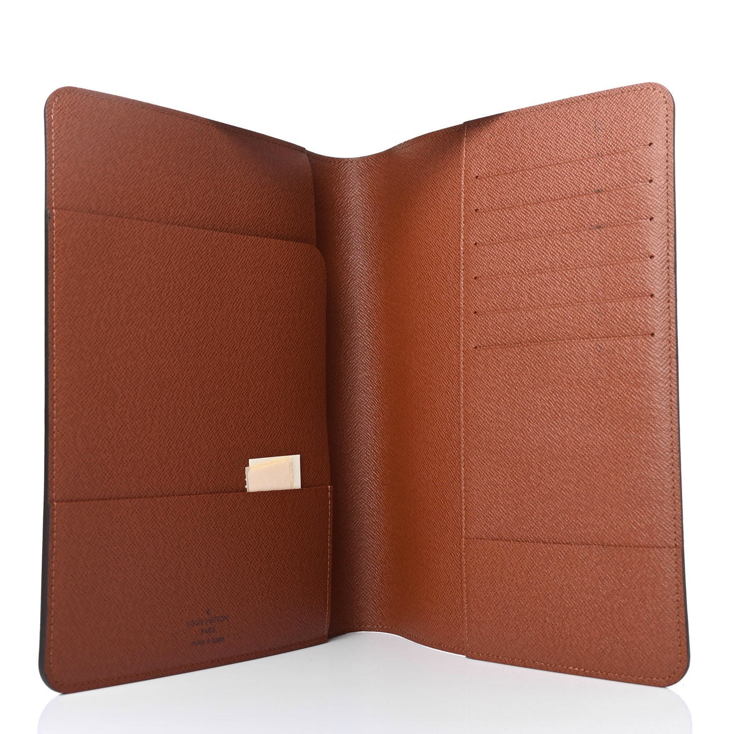 Monogram Desk Agenda Cover