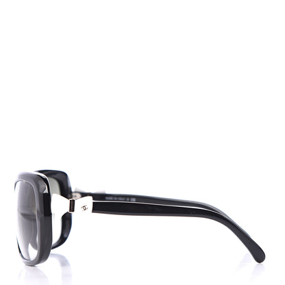 Chanel Acetate CC Bow Sunglasses 5171 Black White 3 of 8