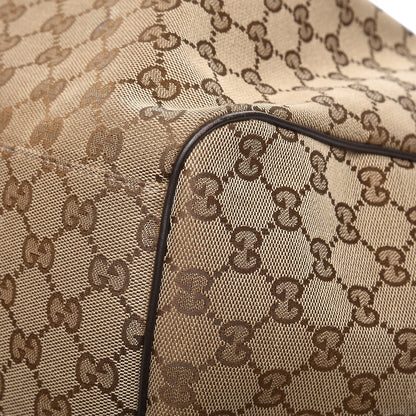Gucci Monogram Large Sukey Tote Dark Brown 9 of 12