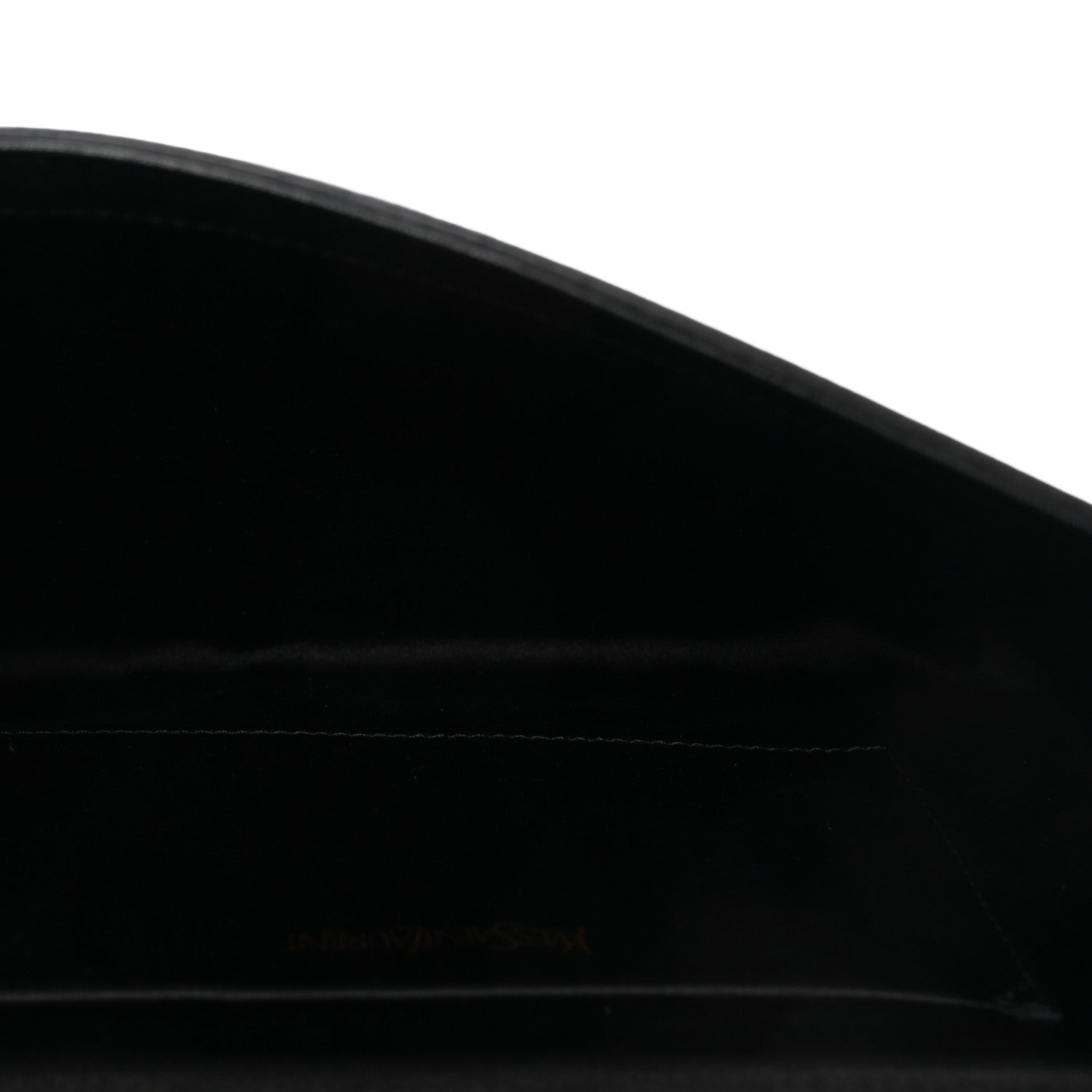 Saint Laurent Textured Calfskin Classic Y Ligne Clutch Black 5 of 6