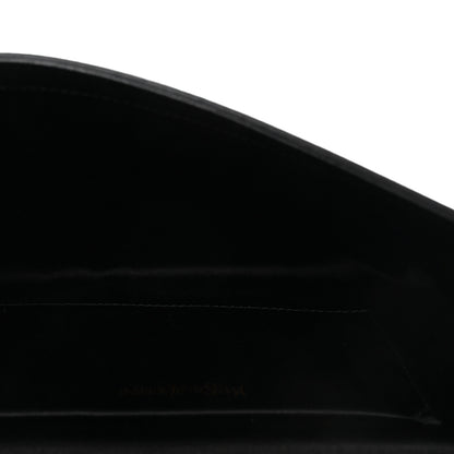 Saint Laurent Textured Calfskin Classic Y Ligne Clutch Black 5 of 6