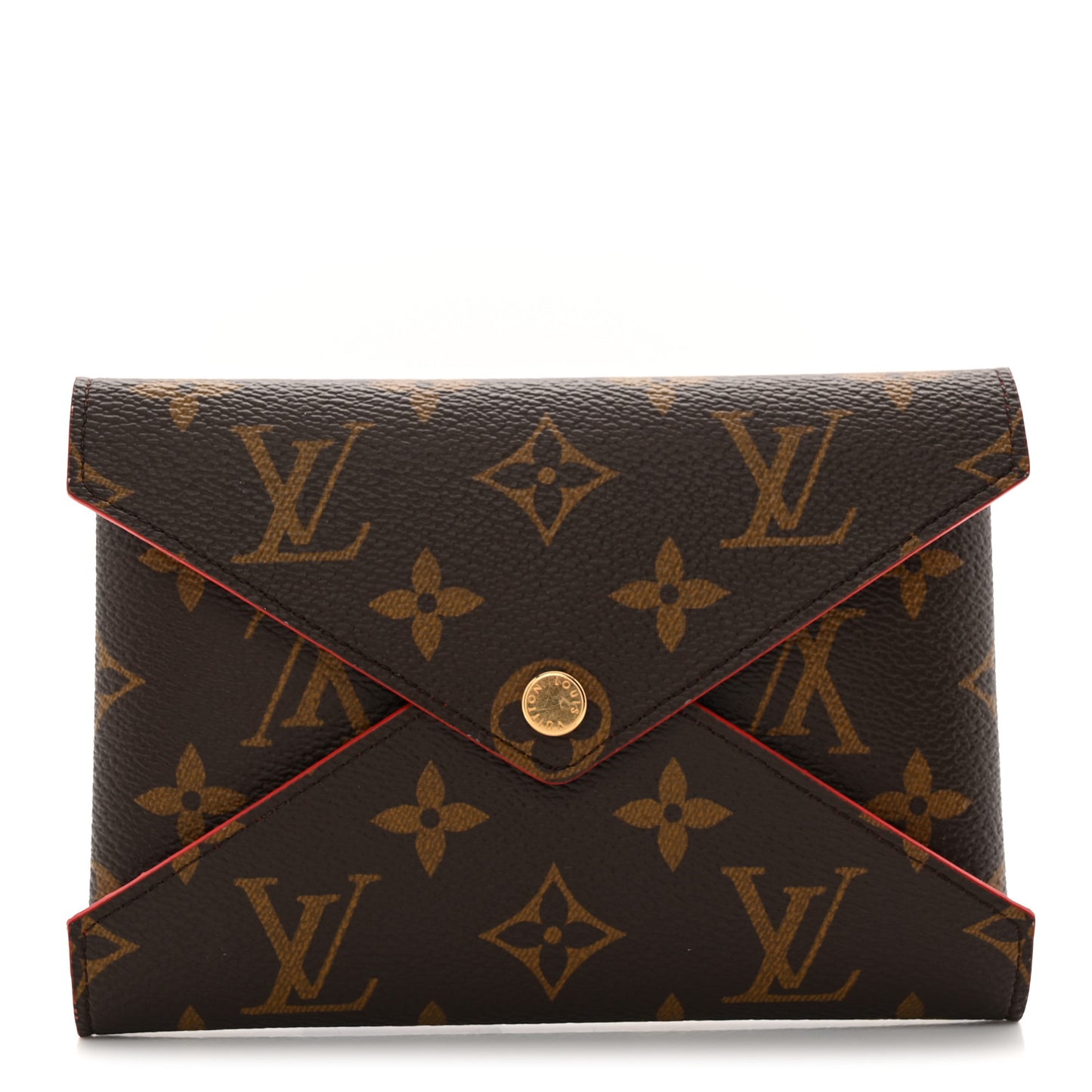 Monogram Medium Kirigami Pochette Insert Coquelicot