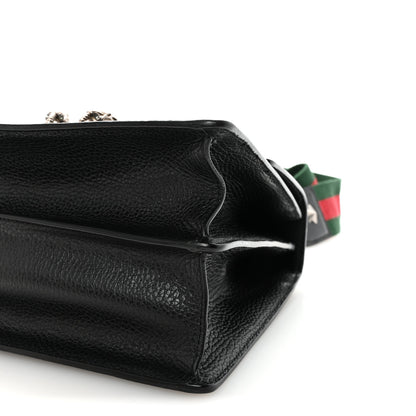 Gucci Dollar Calfskin Crystal Web Medium Dionysus Bamboo Top Handle Bag Black Black Diamond 10 of 10