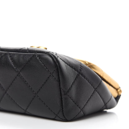 Chanel Lambskin Quilted Small My Crush Bag Black 7 of 11