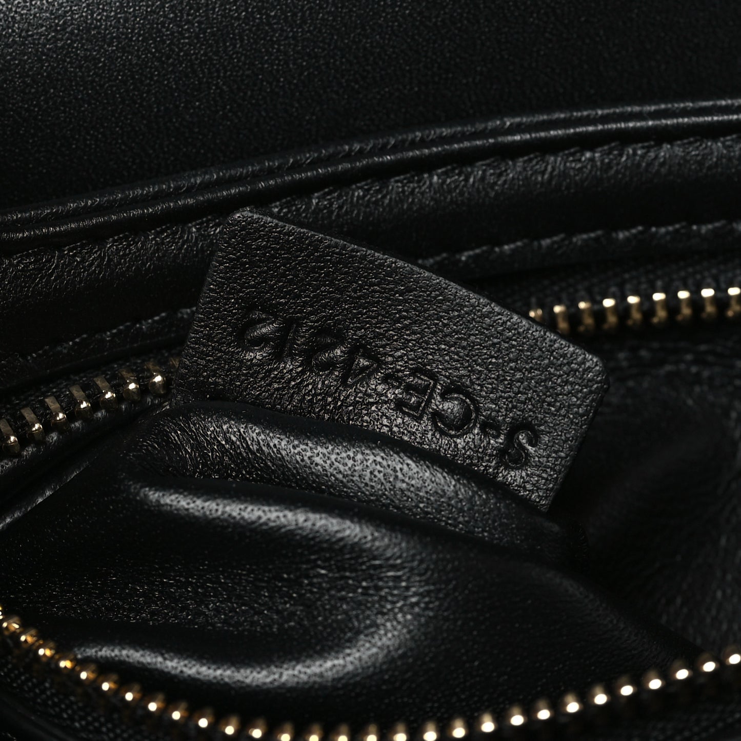 Shiny Calfskin Teen Triomphe Black