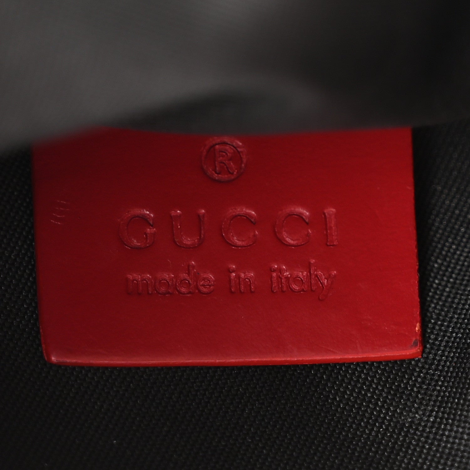 Gucci Canvas Monogram Shoulder Bag Red 6 of 10