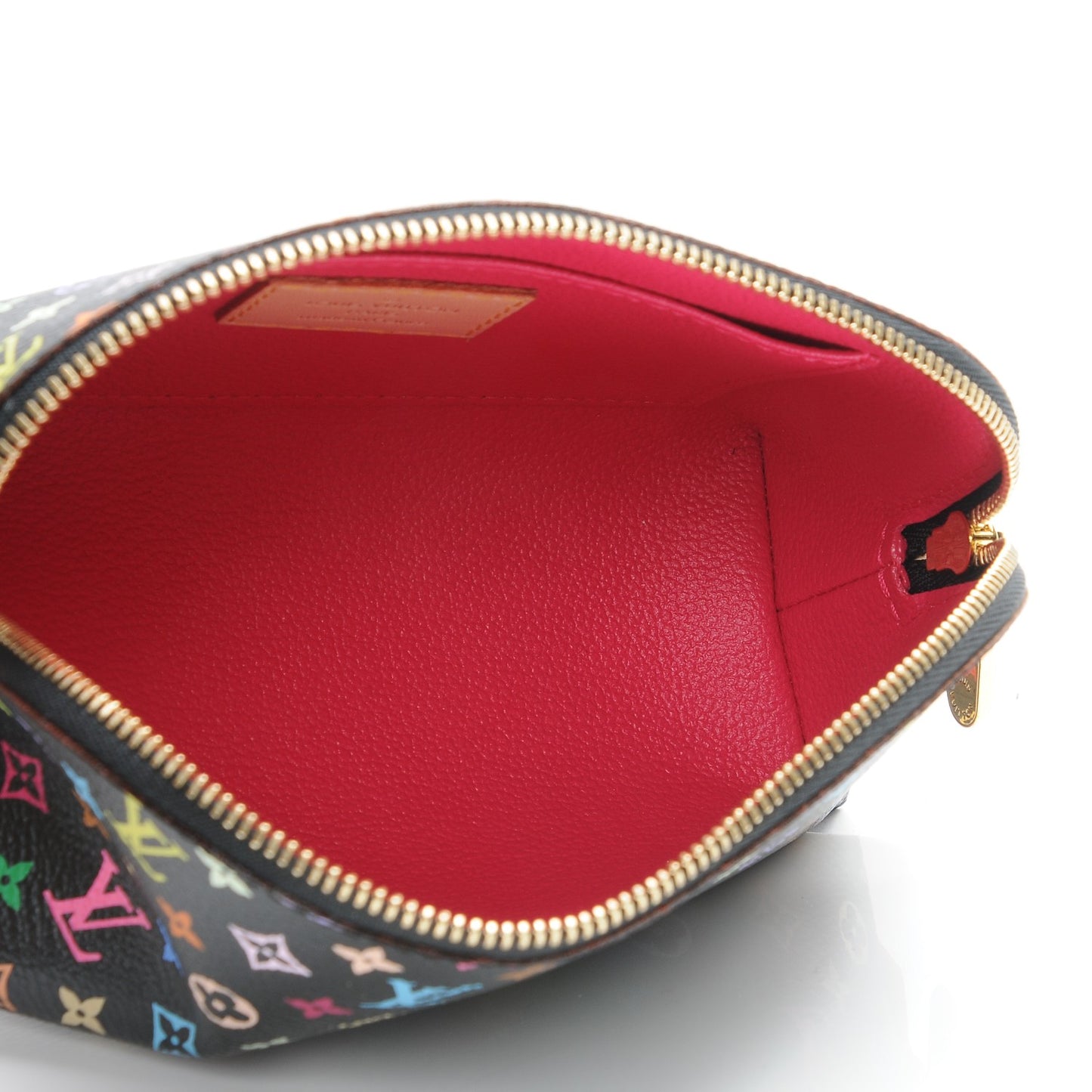 Monogram Multicolor Cosmetic Pouch Black Grenade