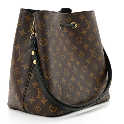 Louis Vuitton Monogram Neonoe MM Black 3 of 14
