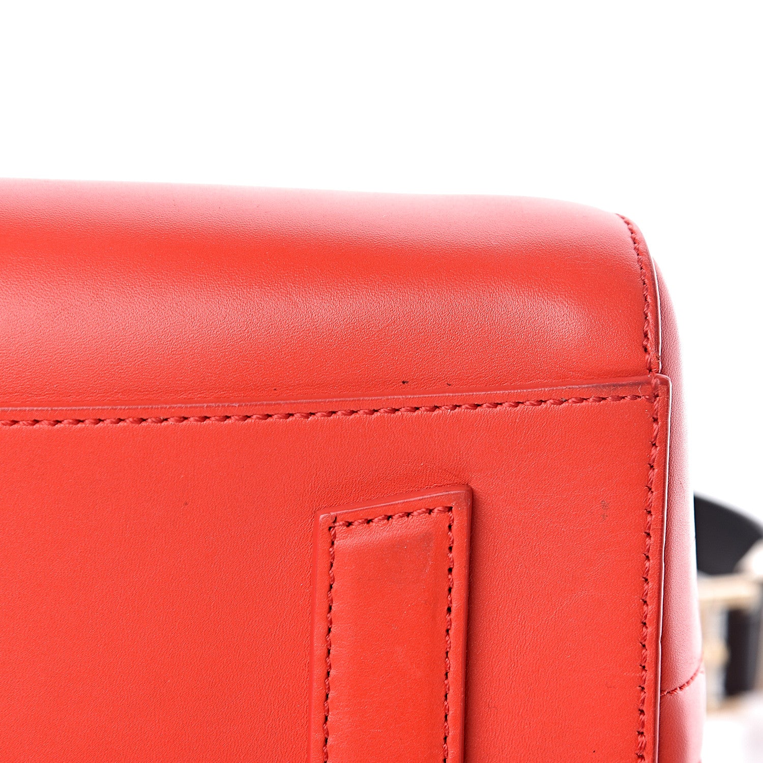 Givenchy Smooth Calfskin Small Bi-Color Antigona Red Black 12 of 13