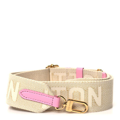 Louis Vuitton Monogram Utility Crossbody Bandouliere Shoulder Strap Beige Pink 1 of 3