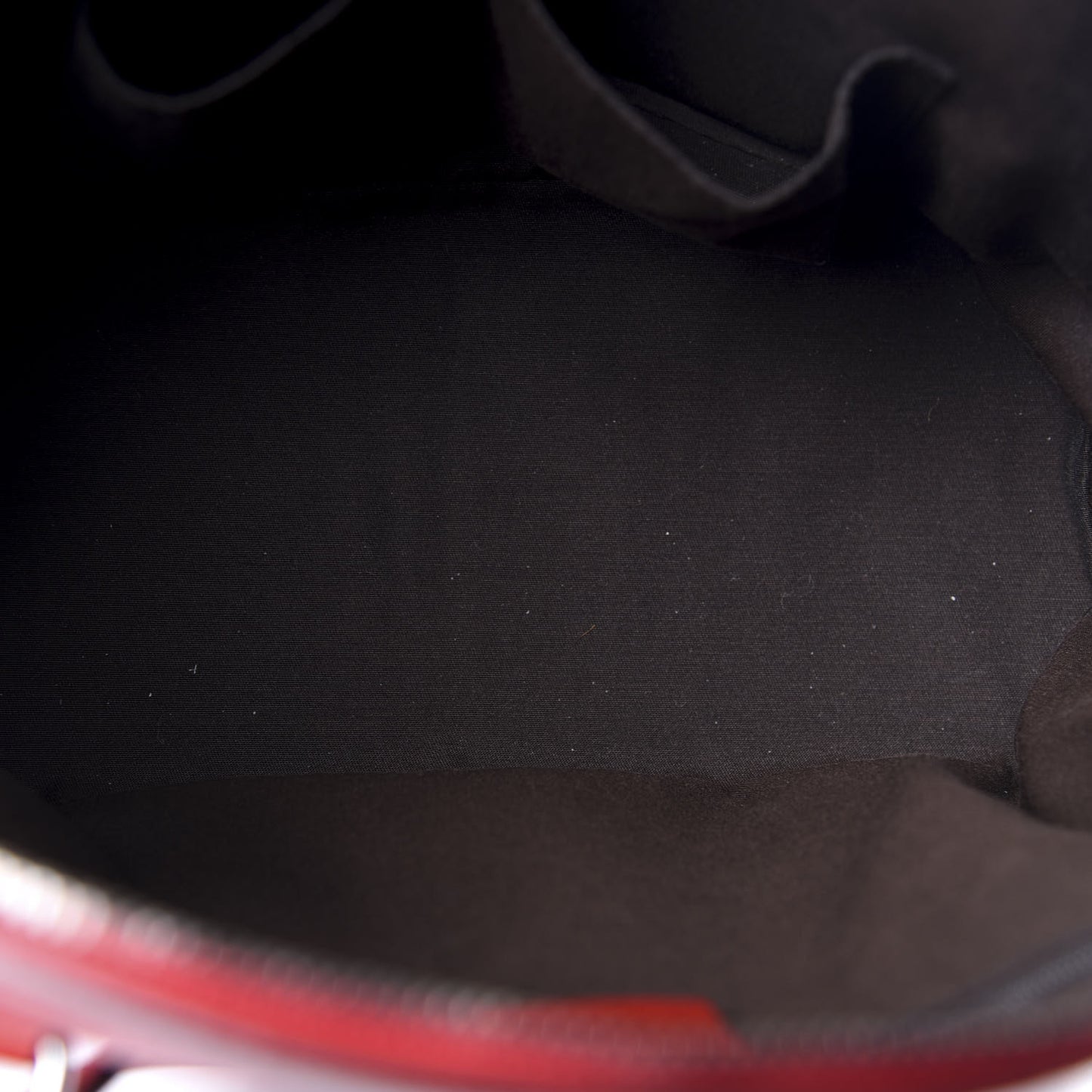 Calfskin Medium Web Dome Bag Red