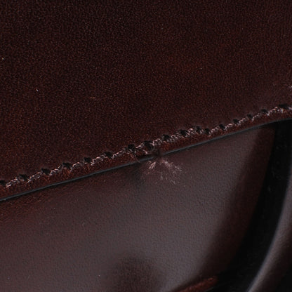 Burberry House Check Bridle Calfskin Belted Satchel Brown 5 of 10