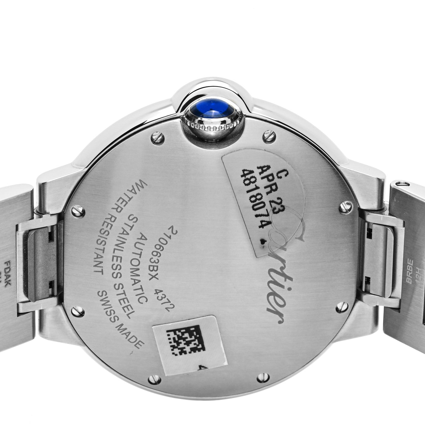 Stainless Steel 36mm Ballon Bleu De Cartier Automatic Watch