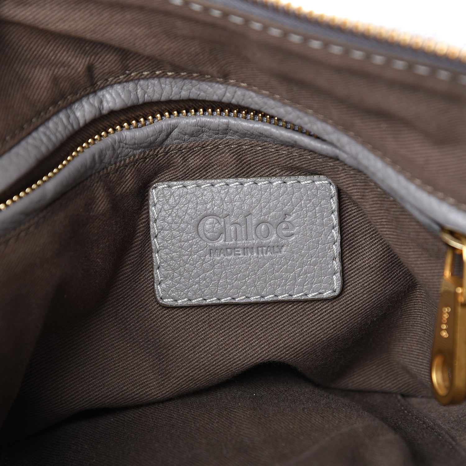 Chloe Calfskin Small Marcie Satchel Cashmere Grey 5 of 11