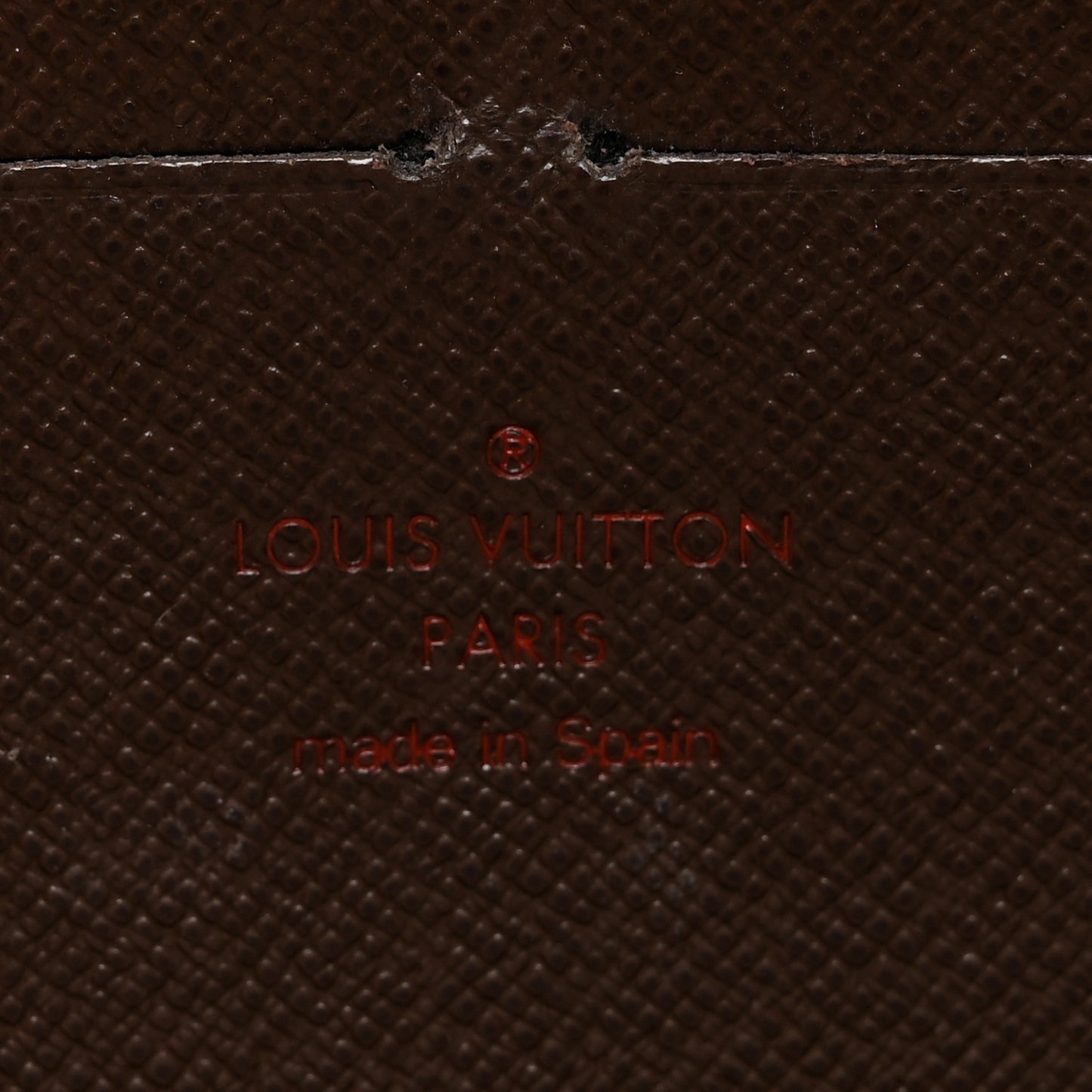 Damier Ebene Zippy Wallet