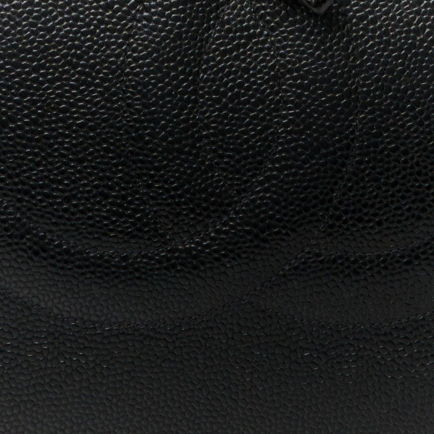 Chanel Caviar Large CC Shoulder Bag Black 9 of 11