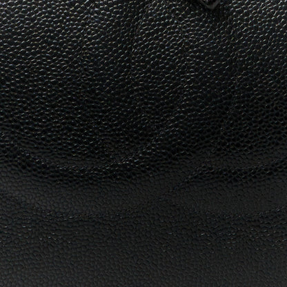 Chanel Caviar Large CC Shoulder Bag Black 9 of 11