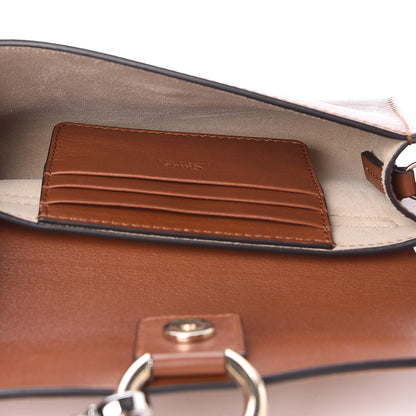 Chloe Suede Calfskin Mini Faye Shoulder Bag Tobacco 5 of 10