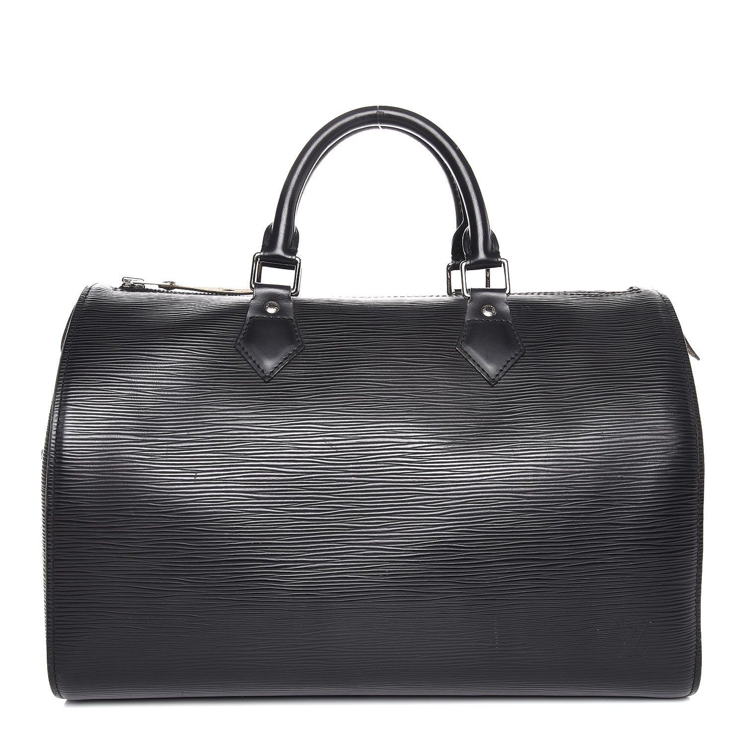 Louis Vuitton Epi Speedy 30 Black 1 of 7