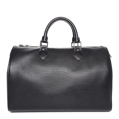 Louis Vuitton Epi Speedy 30 Black 1 of 7