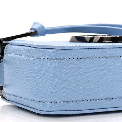 Marc Jacobs Saffiano Small Snapshot Camera Bag Dreamy Blue 9 of 10