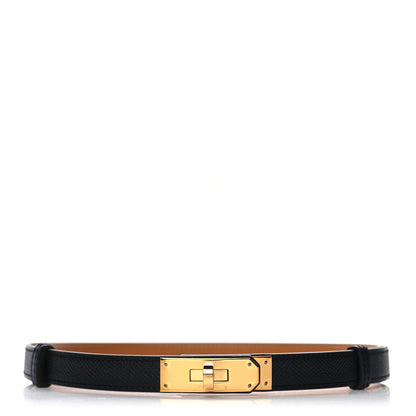 Hermes Epsom Kelly Belt Black 1 of 3