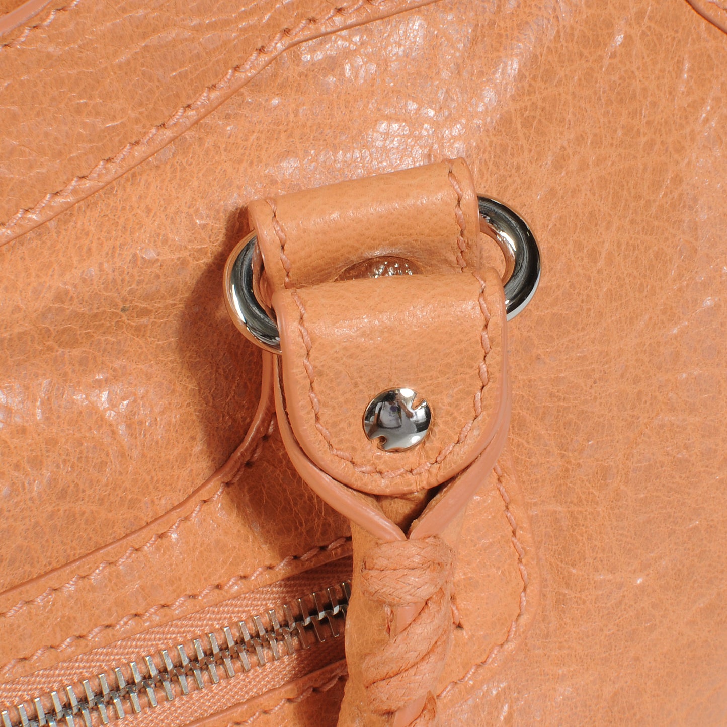 Agneau Giant 12 Silver Hardware City Rose Blush
