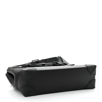 Louis Vuitton Taurillon Monogram Steamer PM NM Black 4 of 9