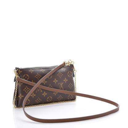 Louis Vuitton Monogram Pallas Clutch Black 3 of 8