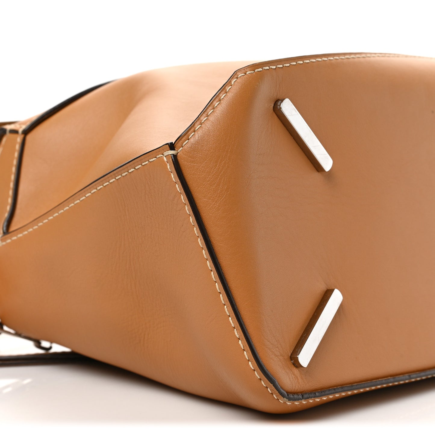 Calfskin Large Puzzle Bag Warm Desert